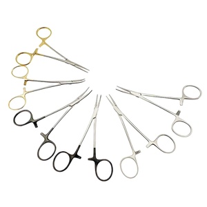 Pinzas Hemostáticas Médicas de Acero Inoxidable Kelly Rectas de 5.5 Pulgadas con Pinzas Quirúrgicas Multicolores Arcoíris - Product Image 2