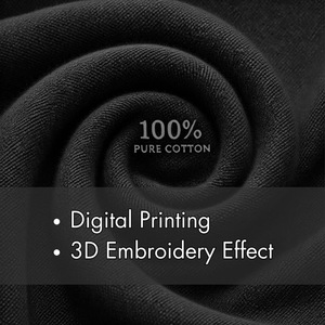 Suéter Negro Personalizado de Alta Calidad ODM en Oferta con Logotipo Personalizado, Imagen de Neón y Efecto de Bordado 3D para Hombre y Mujer - Product Image 4