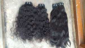Venta Directa de Exportadores Indios: Cabello Humano Remy Virgen de Alta Calidad, Tamaño Personalizado, Suave, Natural, Doble Trama, Ondulado y Voluminoso - Product Image 2