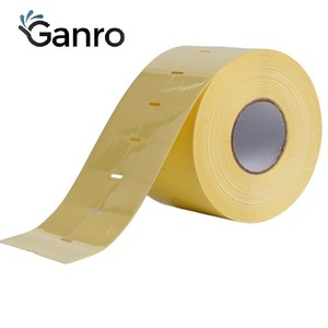 Custom Clear Thermal Transfer <strong>Labes</strong> Rolls Vinyl PP Transparent Blank Glossy Circle Dots <strong>Sticker</strong> - Product Image 5