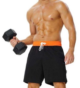 Shorts décontractés pour hommes en nylon de haute qualité - Écologiques, respirants, séchage rapide, imperméables, taille élastique et personnalisables - Product Image 1