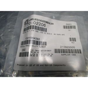 AMAT 3700-02206 โอริง, ขนาดเส้นผ่านศูนย์กลางภายใน 1.174, CSD .103, CZ - อุปกรณ์และอะไหล่เซมิคอนดักเตอร์ระดับโลกที่เชื่อถือได้ที่ - Product Image 1