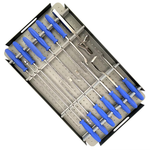 Juego de Instrumentos Premium para Reconstrucción de LCA/LCP - Acero Inoxidable |   Sistema de Reparación de Ligamentos Ortopédicos Reutilizable y Autoclavable - Product Image 3