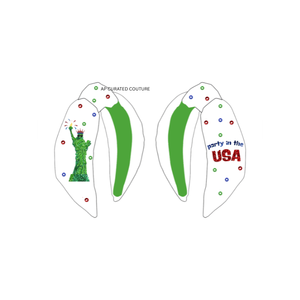 Diadema con Cuentas para el 4 de Julio, Tema Patriótico de Estados Unidos, Accesorio para el Cabello para Celebrar el Día de la Independencia - Product Image 2