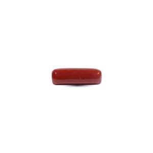 Lot de pierres précieuses synthétiques de corail rouge de haute qualité, cabochons ovales, 8,3 carats, pour bijoux fins - Product Image 3