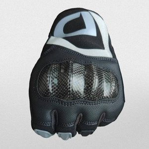 Full <b>Finger</b> Touch Screen Racing <b>Gloves</b> Carbon Fiber Shell Anti-Fall Protection Breathable Leather Unisex Cycling All Seasons - Product Image 2