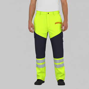 Pantalones de Seguridad de Alta Visibilidad con Reflectores, de Poliéster, Transpirables, para Trabajo - Product Image 1