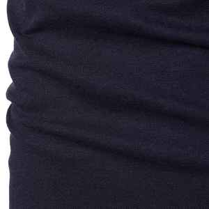 เสื้อโปโลผู้ชายแบบเรียบสีน้ำเงินกรมท่า รุ่นล่าสุดปี 2026 พร้อมโลโก้สั่งทำพิเศษ คุณภาพสูง ผ้าสี่ทิศทางยืดหยุ่น ทรงดรอปคัท ซิป แขนสั้น - Product Image 2
