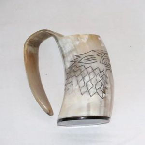 Taza con Asa de Cuerno, Ecológica, Apta para Lavavajillas, Diseño Clásico para Hogar, Bar, Festivales Medievales, Regalos, Precio de Fábrica - Product Image 1