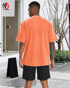 เสื้อยืดโอเวอร์ไซส์ผู้ชาย ดีไซน์ล่าสุด 2026 คุณภาพดี สไตล์ฮิปฮอป ทรงไหล่ตก ระบายอากาศได้ดี เนื้อผ้าหนา 240 กรัม - Product Image 6