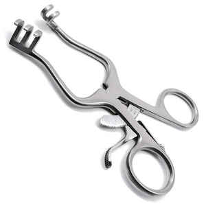 เครื่องมือผ่าตัดกระดูกและข้อแบบสแตนเลสสตีล ยี่ห้อ Wests Self Retaining Retractor Multi-Hook Retractor ได้รับมาตรฐาน CE จากบริษัท Narham Enterprises - Product Image 4