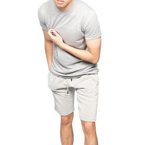 Conjuntos de Verano Personalizados OEM con Logotipo Personalizado para Hombre, Ropa Masculina, Conjunto de 2 Piezas, Pantalones Cortos Deportivos, Conjunto de Camiseta y Pantalones Cortos para Hombre - Product Image 4