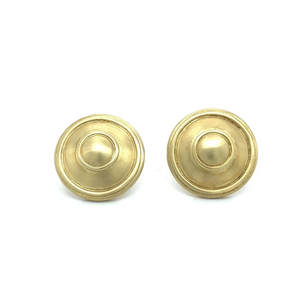 Sterling Silver Rose Gold Plated 4A Cubic Zirconia Classic Vintage Clip-On Earrings 24.4mm for Unisex Gift Eco-Friendly Fashion - Product Image 3