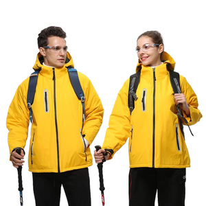 <b>Lightweight</b> Winter Outdoor Windbreaker Breathable Waterproof Quilted <b>Rain</b> <b>Jacket</b> with Reflective Strips - Product Image 5