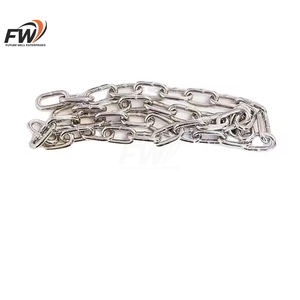 Arnés de entrenamiento de cuello para levantamiento de pesas OEM personalizado con cadena y cinturón para ejercitar hombros y calentar el cuerpo - Product Image 3