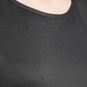 Camiseta Deportiva de Manga Corta para Mujer, Negra, de Secado Rápido, Cuello Redondo, Ligera, Transpirable, para Gimnasio, Fitness, Running, Yoga, Ropa Deportiva Informal - Product Image 5