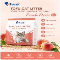 Pasir Kucing Tofu Kompak, Penghilang Bau Kuat, Tidak Mengiritasi, Untuk Kucing Sensitif, Harga Grosir, Distributor Hewan Peliharaan Global