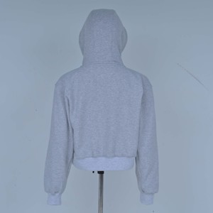 เสื้อฮู้ดดี้โอเวอร์ไซส์ผ้าฟลีซคอตตอน 100% คุณภาพพรีเมียม ขายส่ง ระบายอากาศได้ดี ดีไซน์สั่งทำได้ แฟชั่นสำหรับผู้หญิง - Product Image 3