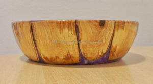 Cuencos de Servir de Madera de Roble Pulida Hechos a Mano, Estilo Americano, de la Mejor Calidad, Elegantes y Duraderos, Ideales para Regalos Empresariales - Product Image 5