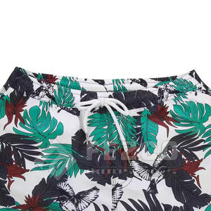 Shorts Casuales de Playa y Piscina para Hombre, Cintura Alta, Cierre con Cordón, Secado Rápido, Transpirables, Mezcla de Poliéster/Algodón - Product Image 3
