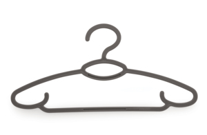 Red Plastic Clothing <b>Hanger</b> Rectangle Shape <b>Space</b> <b>Saving</b> Hook Type For Wardrobe Storage Lightweight Minimalist Style - Product Image 6