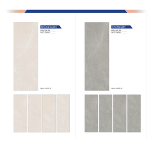 Azulejos de Cerámica de Porcelana Brillante de Lujo, 600*1200mm, Diseño Moderno con Patrón de Mármol para Paredes Interiores de Villas, Salas de Estar y Pisos - Product Image 5