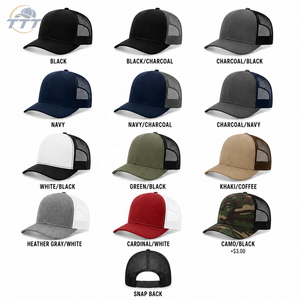 Gorra de camionero personalizada de Vietnam, de 6 paneles, de malla, con cierre a presión, logotipo bordado, venta al por mayor, OEM, ODM, para exteriores, de poliéster y algodón, para golf y béisbol - Product Image 6