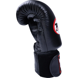 Latest Style PU <b>Leather</b> Muay Thai Training Boxing Gloves-Lightweight Waterproof Adjustable Wrist Strap Personalized OEM Service - Product Image 4