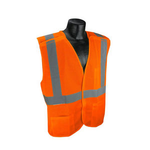 Chaleco de Seguridad Reflectante de Alta Visibilidad, Clase 1 ANSI, Impermeable, con LED Intermitente, de Poliéster Ligero, para Seguridad Vial - Product Image 5