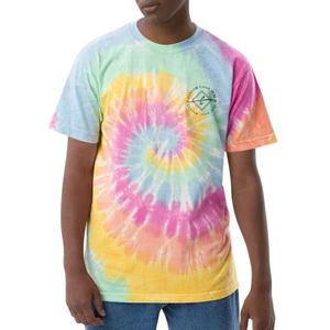 OEM 2026 New Arrival Custom Wholesale High Quality 100% Cotton Fabric Oversized Washed Tie-dye Tshirt Mens Custom Tie Dye tShirt - Product Image 2