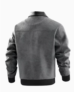 <b>Mens</b> <b>Suede</b> <b>Jacket</b> Elegant Casual Outerwear Durable Finish Stylish Fit OEM Custom Manufacturer Sample Service Available Premium - Product Image 6