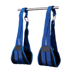 Correas de Levantamiento de Pesas de Nailon Azul con Acolchado Antideslizante para Gimnasio, Unisex - Product Image 1