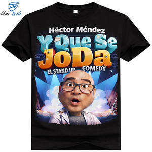 Camiseta de Moda 2026 con Diseño de Stand-Up Comedy, Impresión Personalizada, 100% Algodón Ecológico, Manga Corta para Hombre, Secado Rápido - Product Image 1