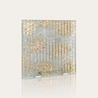 Panneaux de verre formés au four sur mesure pour usage intérieur extérieur Impression numérique Vitrage intérieur teinté sablé pour le salon