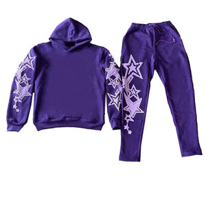 ชุดเสื้อผ้าผู้ชายสั่งทำยอดนิยม ชุดลำลองพิมพ์ลายแบบ Sublimation ชุดวอร์มผ้าฟลีซหนานุ่มสำหรับฤดูหนาว - Product Image 6