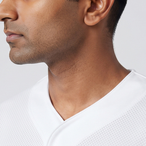 <b>Men</b> Mesh Full Button Baseball Jerseys <b>Men</b> Mesh Short Sleeve Baseball Jerseys <b>Men</b> Mesh V-Neck Baseball Jerseys - Product Image 4
