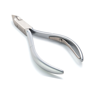 M-01 Pince à cuticules en acier inoxydable de qualité professionnelle, coupe-cuticules à ressort unique pour manucure - Product Image 1