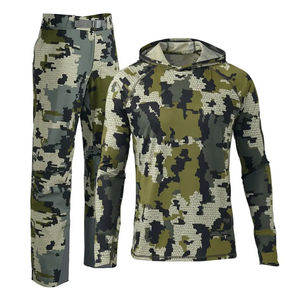 Ensemble de survêtement de chasse épaissi avec pantalon et capuche, camouflage, pêche, équipement tactique extérieur, vente en gros OEM - Product Image 3