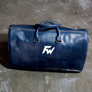 Sacs de voyage en cuir véritable avec logo personnalisé, vente en gros, marque privée, durables, grande capacité, doublure en polyester, fabricant - Product Image 2