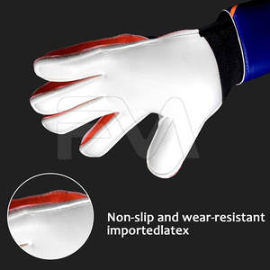 Equipo de Protección, Guantes de Portero de Color Contrastante, Logotipo Personalizado, Guantes de Portero en Oferta - Product Image 4