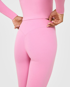 Wholesale Custom High Waisted Sports Workout Yoga Pants <b>Leggings</b> for Women Soft Polyester Gym Fitness <b>Leggings</b> <b>With</b> <b>Pocket</b> - Product Image 4