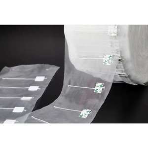 PA Nylon Tea Bag Mesh Filter Material With <b>String</b> 190 Specification For Pyramid - Product Image 3