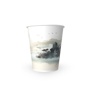 Vasos de Papel Desechables de Pared Simple Riiqi Taiwan Premium de 8/12/16/20/22/24 oz con Recubrimiento de PE, Grado Alimenticio, Reciclables, para Bebidas Calientes/Frías - Product Image 2