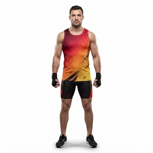 Camiseta Deportiva Personalizada para Hombre, Sublimada, sin Mangas, para MMA, Gimnasio, Entrenamiento, Fitness - Product Image 2