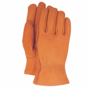 Top Ranked Goat Grain Leather Heavy Duty Anti-static Waterproof Driver <b>Gloves</b> Elastic Wristlet for Industrial Safety - Product Image 6
