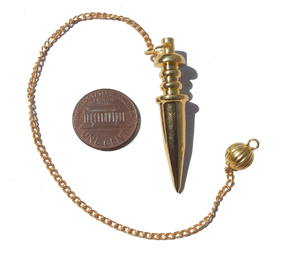 Metal <b>Light</b> Weight Solid Irregular <b>Point</b> Pendulum Healing Dowsing Metaphysical Reiki Divination Modern Wedding Anniversary - Product Image 3