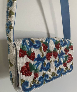 Bolso Bandolera/Al Hombro de Moda para Mujer con Bordado y Cuentas de Cristal, Impresión Tipográfica, de BY MULTI CRAFT, Ideal para Bodas - Product Image 6