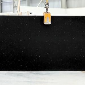 Dalle de granit noir Galaxy naturel moderne, panneau de pierre poli pour la décoration des murs et sols de cuisines et salles de bain dans les villas et hôtels, 30 mm - Product Image 1