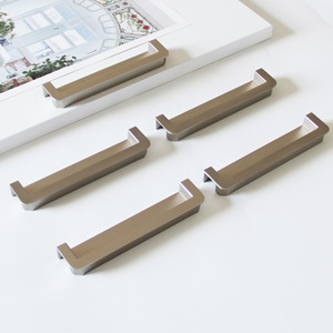 Tiradores de Aleación de Zinc Modernos para Muebles, Diseño Minimalista, para Gabinetes de Cocina, Armarios de Baño, Mesitas de Noche y Cajones, Venta al Por Mayor - Product Image 2