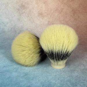 Brosse à barbe artisanale 2026 en fibres synthétiques, pour le rasage quotidien et le nettoyage de la barbe - Product Image 4